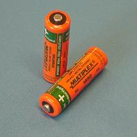 Voorbeeld van een oplaadbare batterij